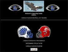 Tablet Screenshot of lindale-eagles.com